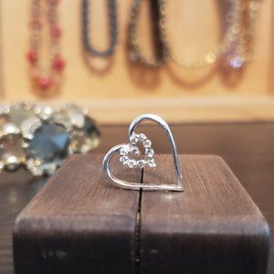 White Gold and Diamond Pendant